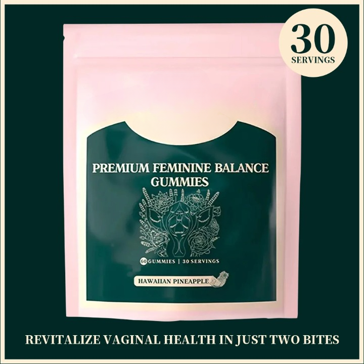 Premium Feminine Balance Gummies – Hawaiian Pineapple