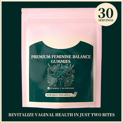 Premium Feminine Balance Gummies – Hawaiian Pineapple