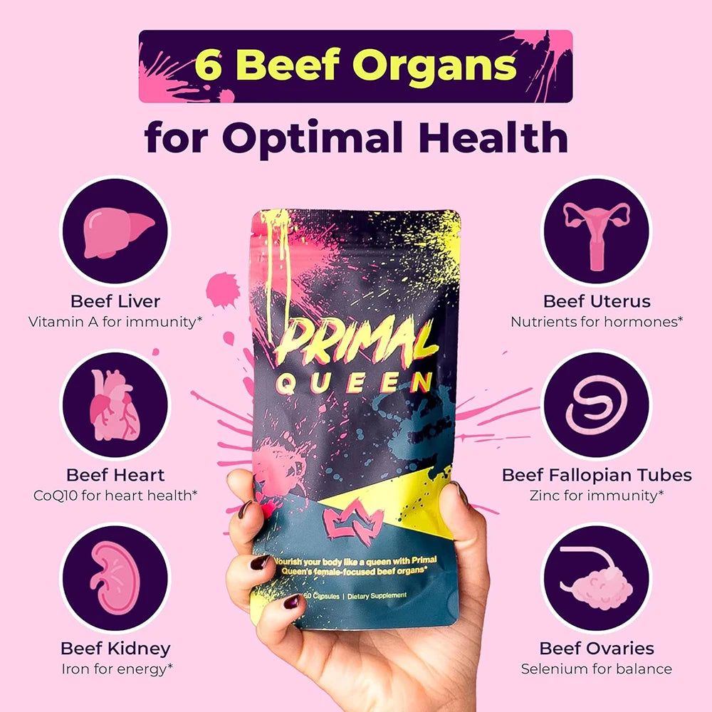 Primal Grass-Fed Beef Organ Supplement