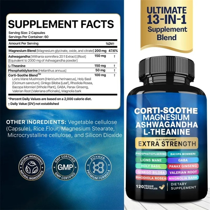 Corti-Soothe Cortisol Support Supplement