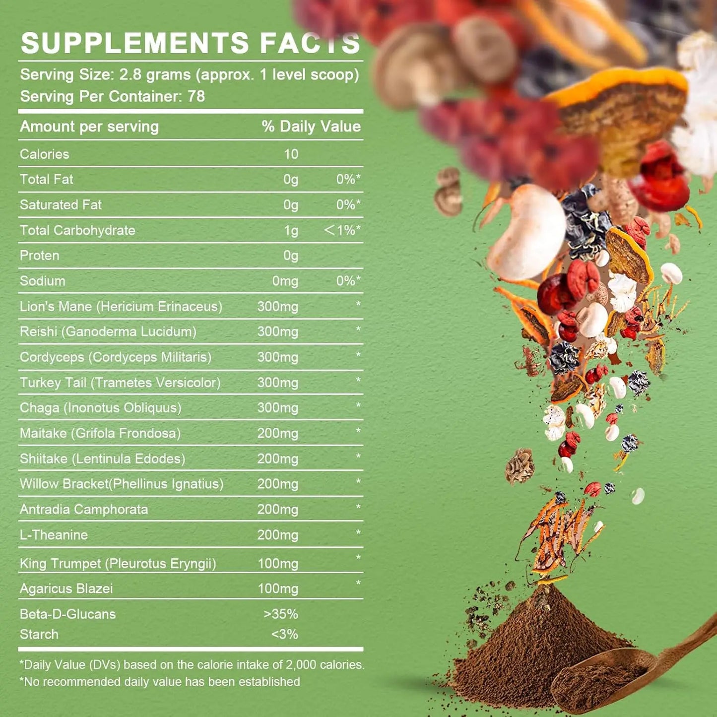 Lion’s Mane Mushroom Powder