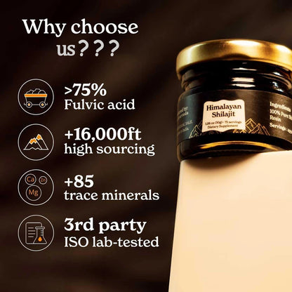 Pure Himalayan Shilajit Soft Resin