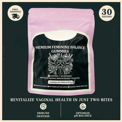 Premium Feminine Balance Gummies – Hawaiian Pineapple