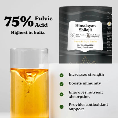 Pure Himalayan Shilajit Soft Resin