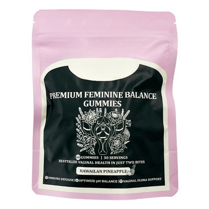 Premium Feminine Balance Gummies – Hawaiian Pineapple