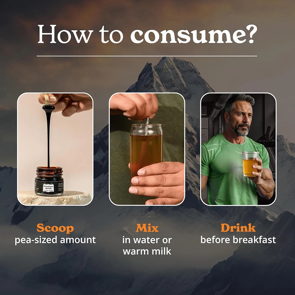 Pure Himalayan Shilajit Soft Resin