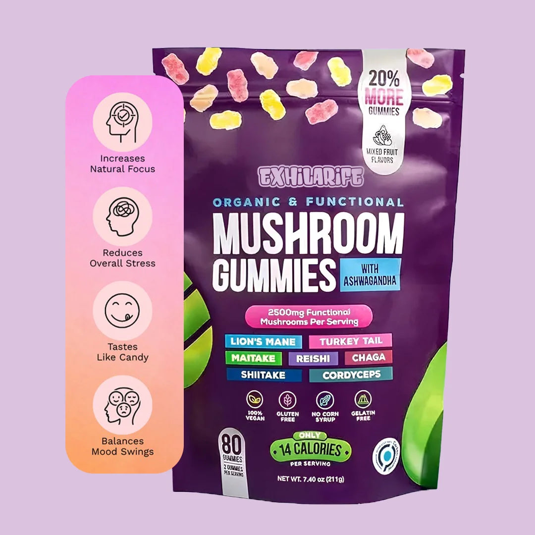 Exhilarife Focus Gummies